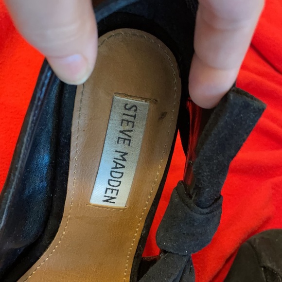 Steve Madden black stiletto’s.  Size 5 1/2 - Picture 6 of 10